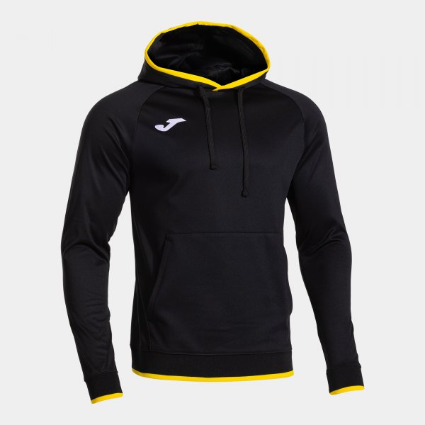 Joma Combi Premium Hoodie Black Yellow Junior