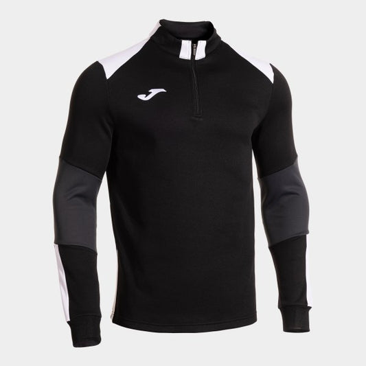 Joma Danubio 4 1/4 Zip Black Anthracite Adult