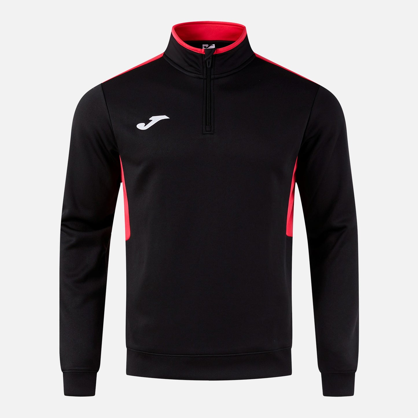 Joma Winner 4 1/4 Zip Black Fuchsia Adult