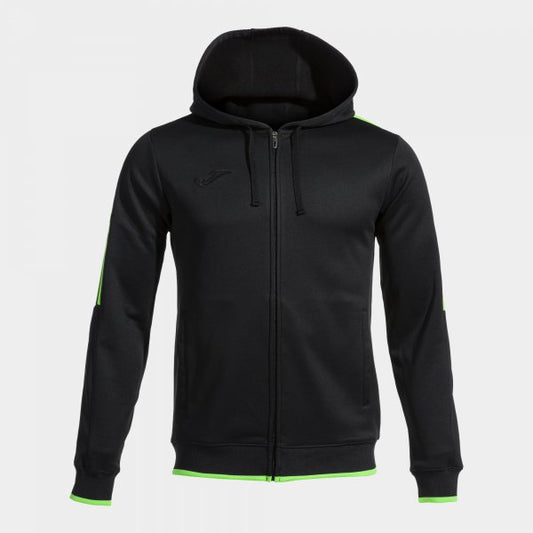 Joma Olimpiada Hoodie Black Green Adult
