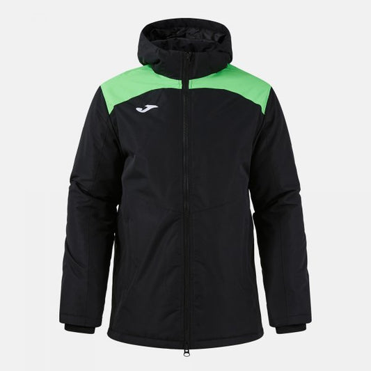 Joma Trivor 2 Winter Coat Black Green Junior