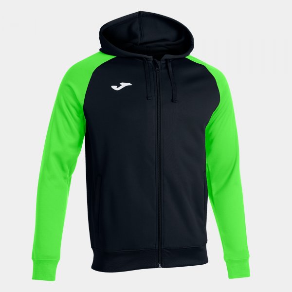 Joma Academy 4 Hoodie Black Green Adult