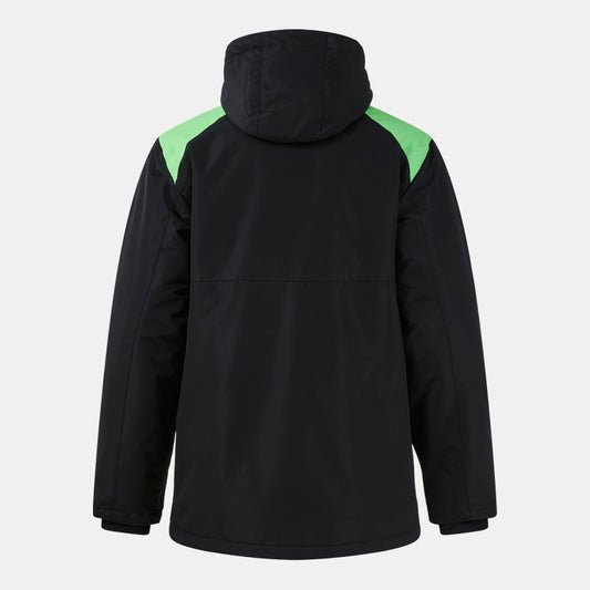 Joma Trivor 2 Winter Coat Black Green Junior