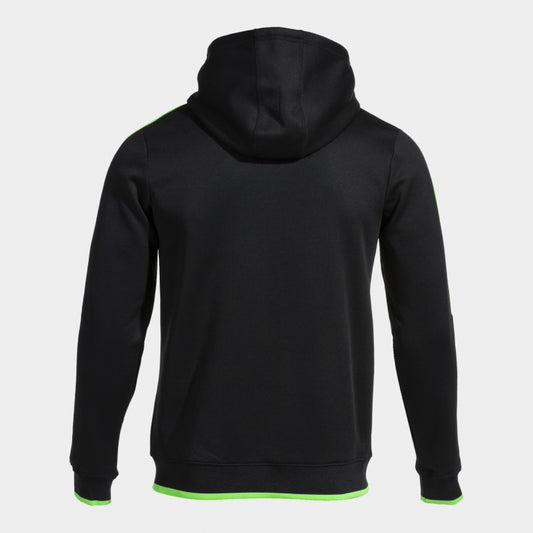 Joma Olimpiada Hoodie Black Green Adult