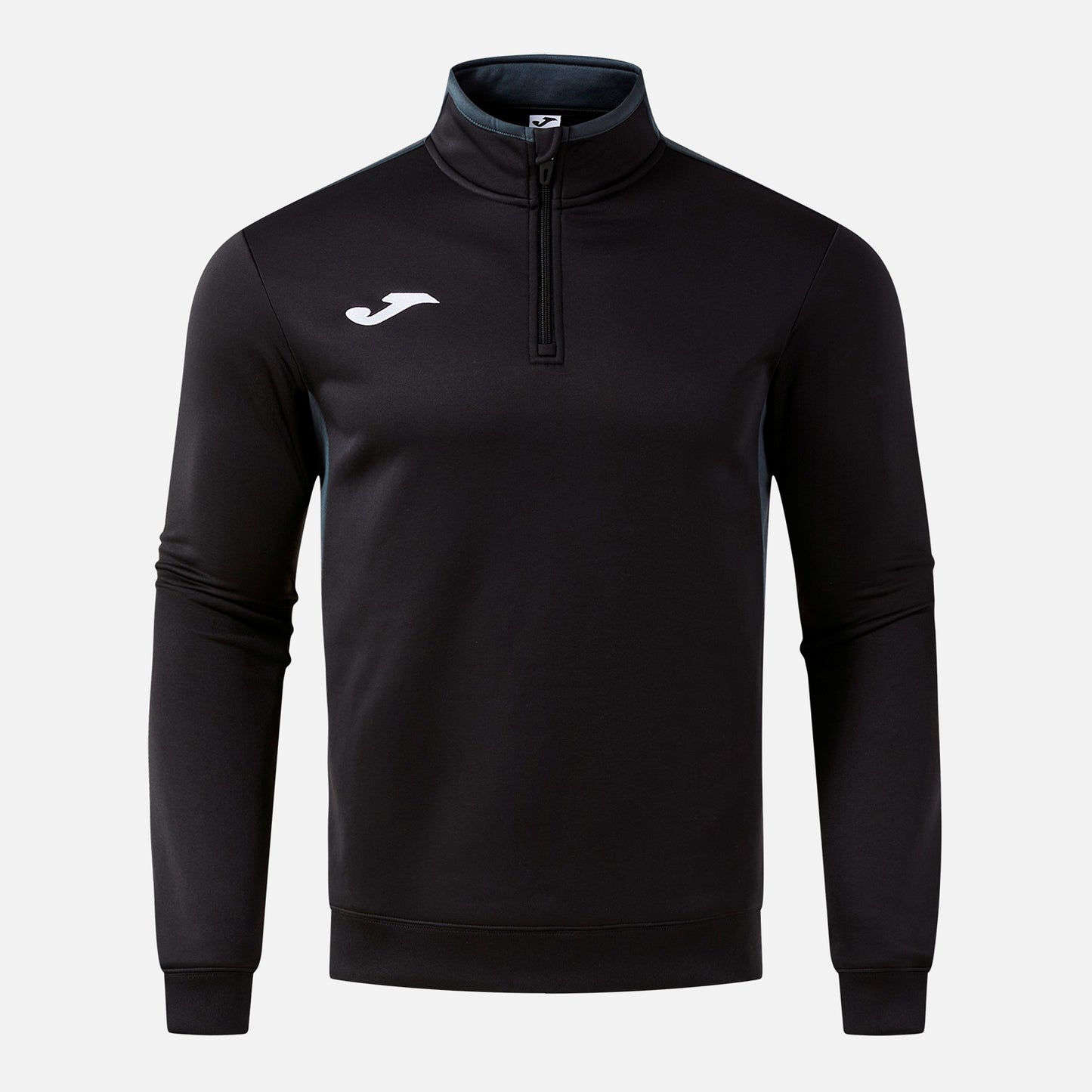 Joma Winner 4 1/4 Zip Black Grey Junior