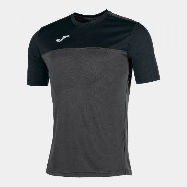 Joma Winner Tee Black Grey Junior