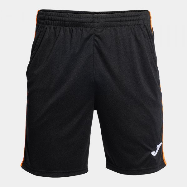 Joma Open III Shorts Black Orange Junior