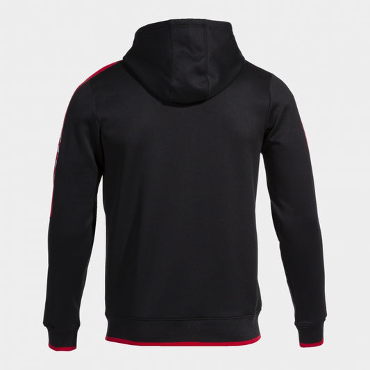 Joma Olimpiada Hoodie Black Red Adult