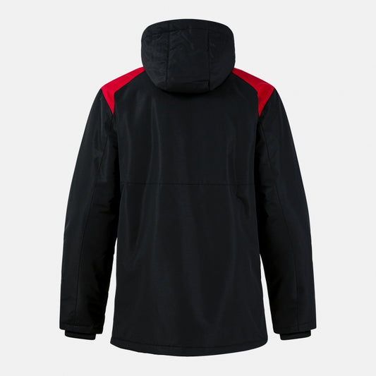 Joma Trivor 2 Winter Coat Black Red Junior