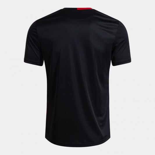 Joma Europa VI Shirt Black/Red Junior
