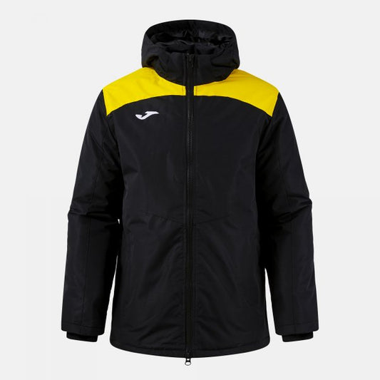 Joma Trivor 2 Winter Coat Black Yellow Junior