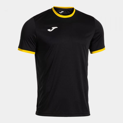 Joma Combi Premium Tee Black Yellow Junior