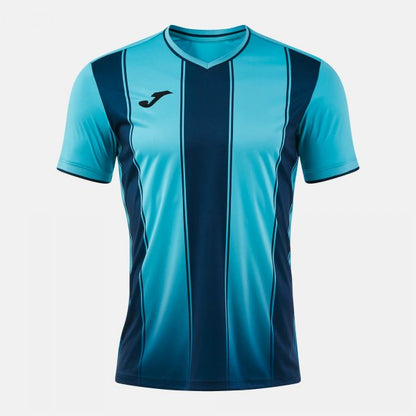Joma Tiger VIII Shirt Fluor Turquoise/Navy Junior