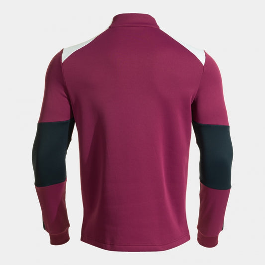 Joma Danubio 4 1/4 Zip Maroon Navy Adult