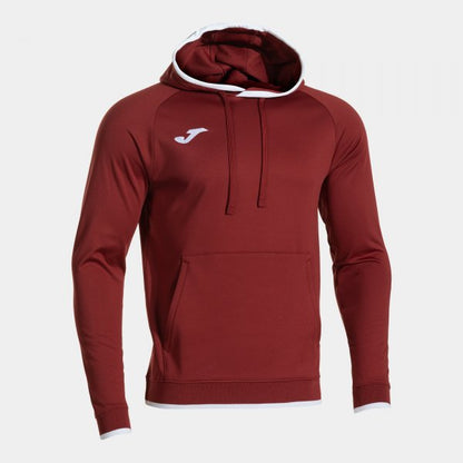 Joma Combi Premium Hoodie Maroon White Junior