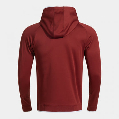 Joma Combi Premium Hoodie Burgundy White Junior