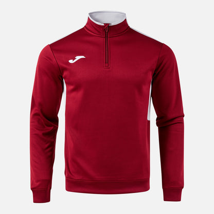 Joma Winner 4 1/4 Zip Burgundy Grey Adult