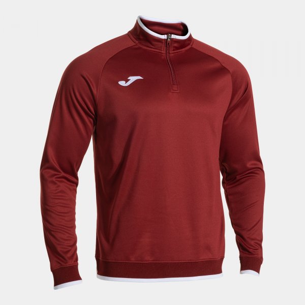 Joma Combi Premium 1/4 Zip Burgundy White Junior
