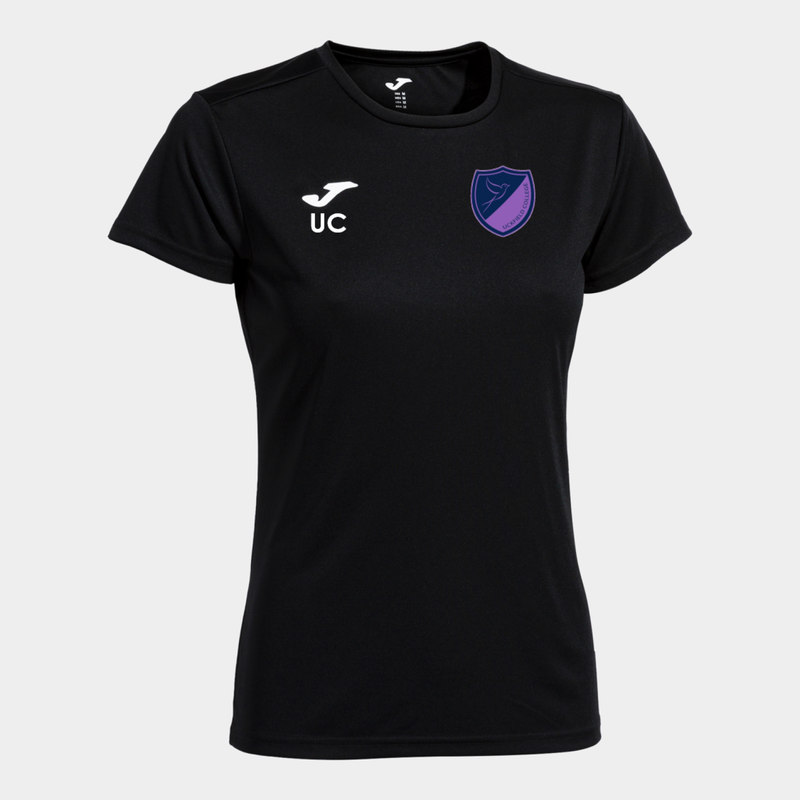 Uckfield College Tee Womens Fit Black (Combi)