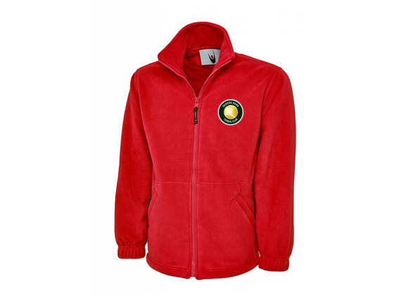 Queens Park Tennis Coaches Fleece Red Adult (UC)