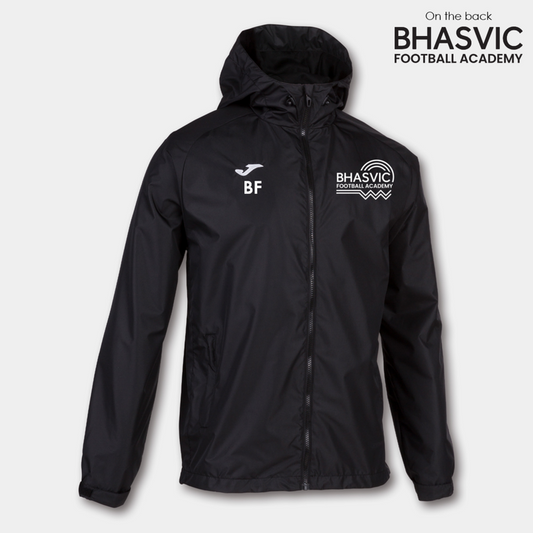 BHASVIC FOOTBALL Rain Coat Black (Cervino)