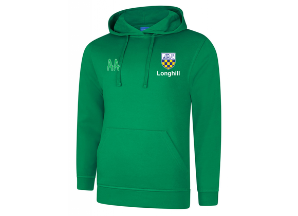 Longhill high school Leavers Hoodie 2026 Saphire Green Adult