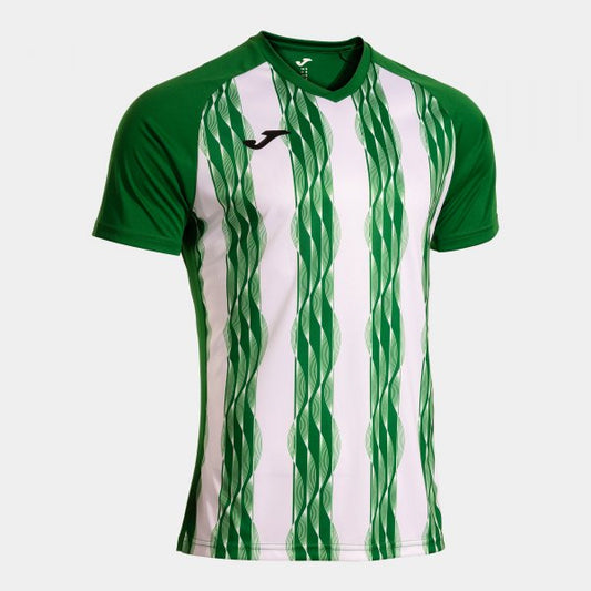 Joma Inter V Shirt Green/White Adult