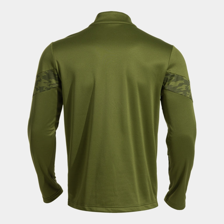 Joma Championship 8 1/4 Zip Green Yellow Adult