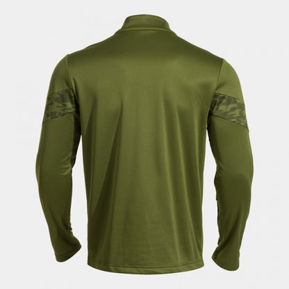 Joma Championship 8 1/4 Zip Green Yellow Junior