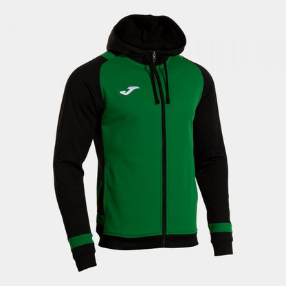 Joma Lider Hoodie Green Black Junior