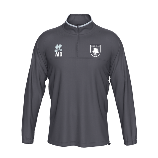 Mile Oak FC 1/4 Zip Adults Grey (Mansel)
