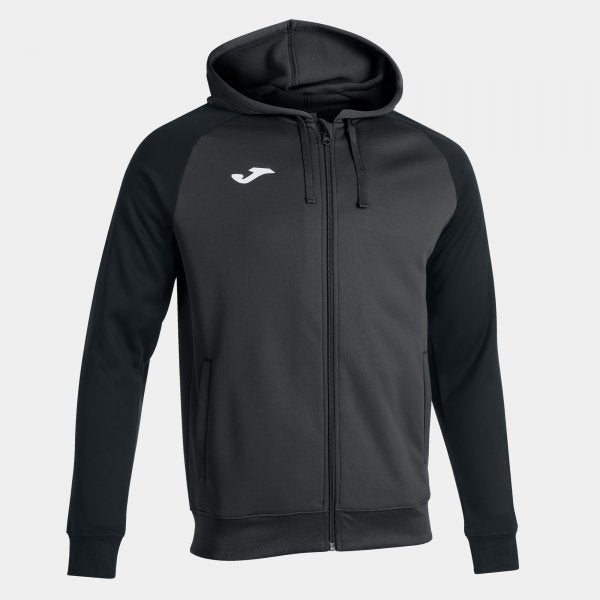 Joma Academy 4 Hoodie Grey Black Junior
