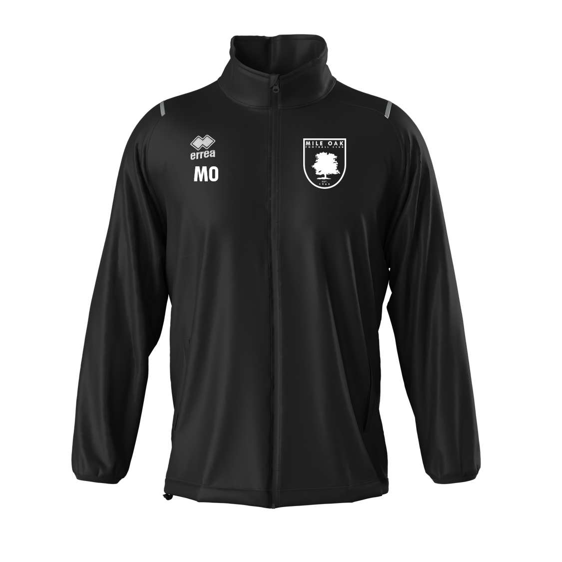 Mile Oak FC Shower Jacket Junior Black (Pressing)
