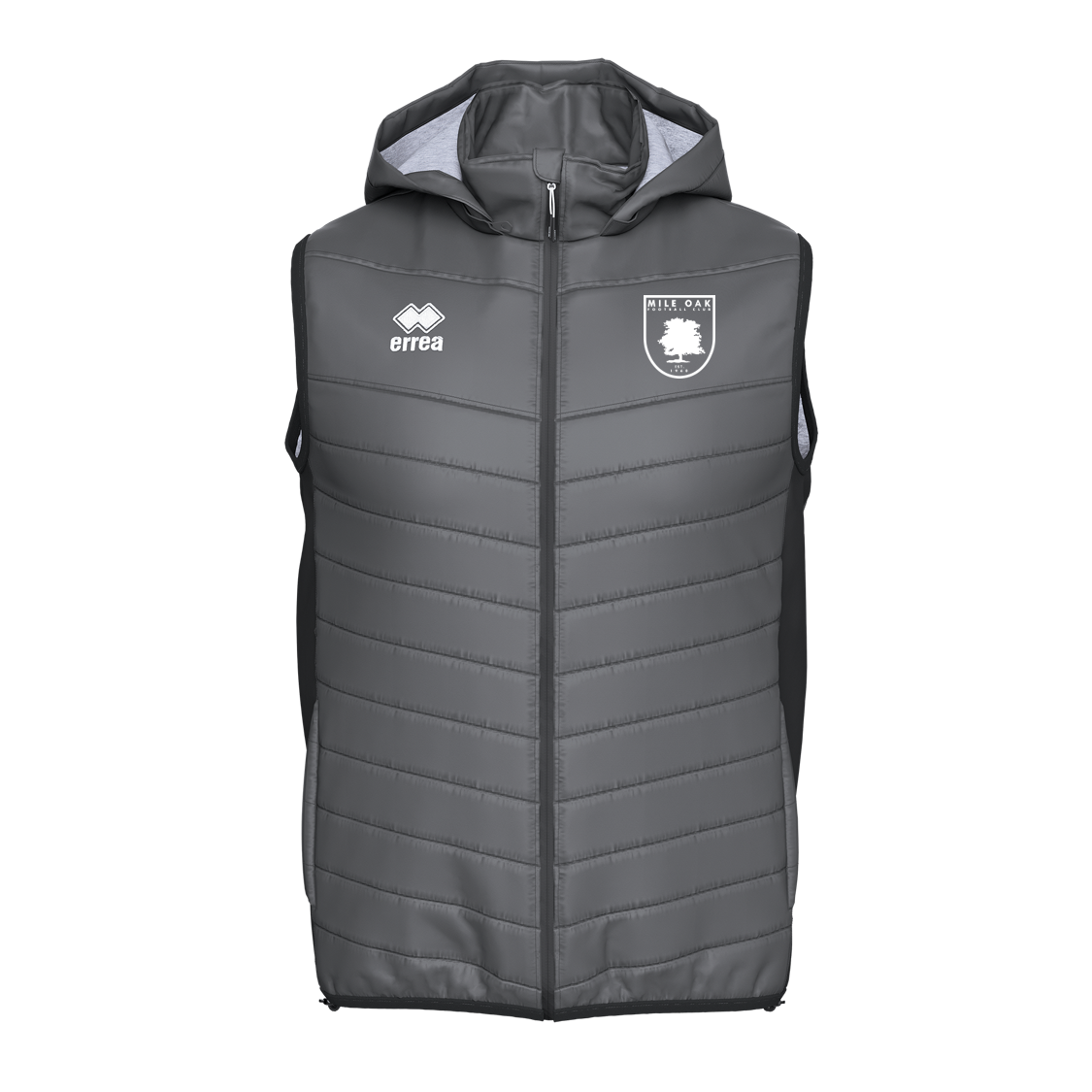 Mile Oak FC Gilet Junior Grey (Scozia)