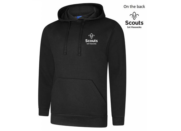 Scouts 1st Hassocks Hoody Black Junior (UC)