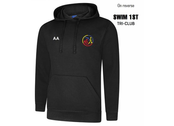 Swim 1st Triathlon Hoody Black Adult (UC)