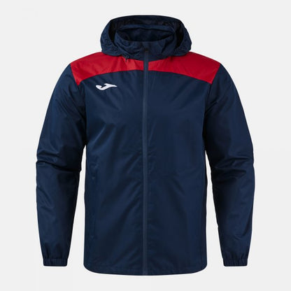 Joma Trivor 2 Rain Jacket Navy Red Junior