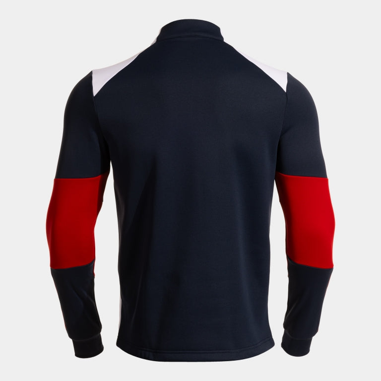 Joma Danubio 4 1/4 Zip Navy Red Adult