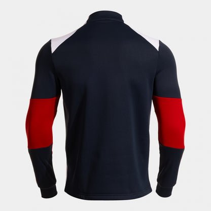 Joma Danubio 4 1/4 Zip Navy Red Adult