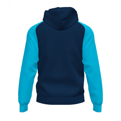 Joma Academy 4 Hoodie Navy Sky Blue Junior