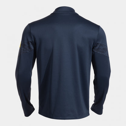 Joma Championship 8 1/4 Zip Navy Yellow Junior