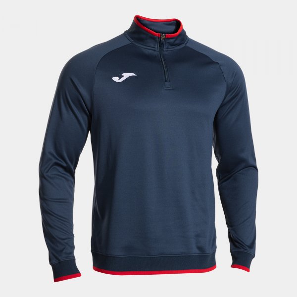 Joma Combi Premium 1/4 Zip Navy Red Junior