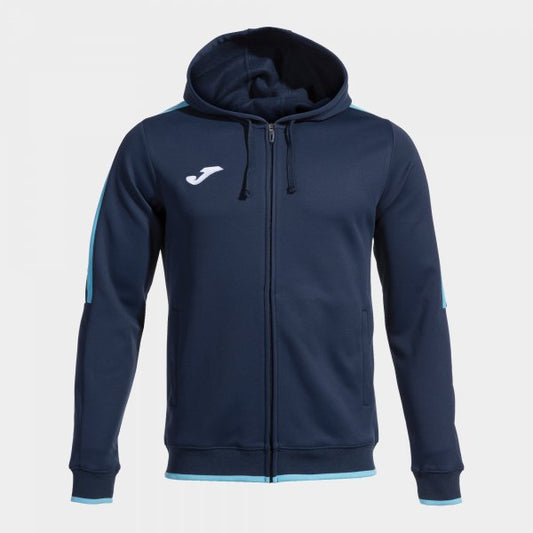 Joma Olimpiada Hoodie Navy Sky Blue Adult