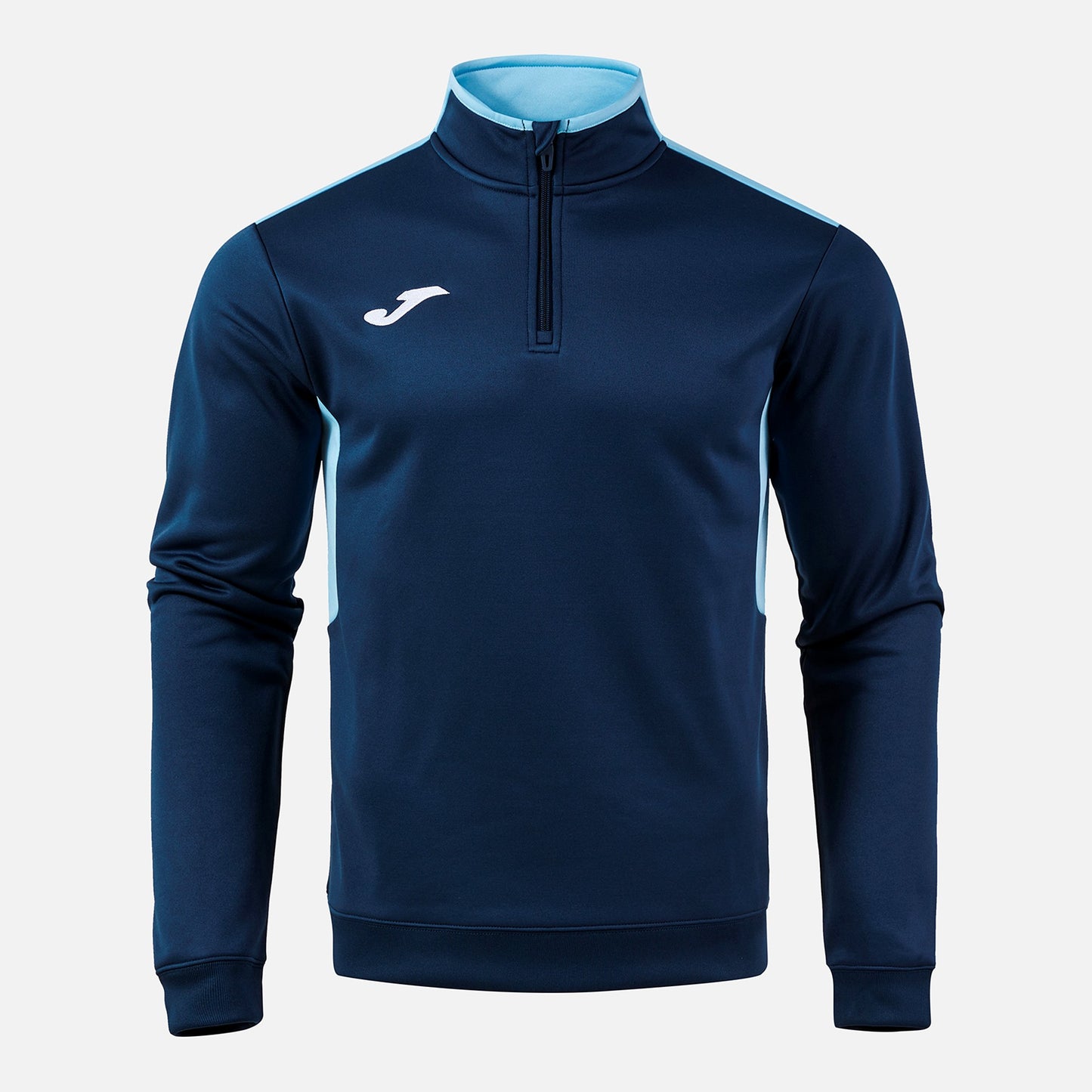 Joma Winner 4 1/4 Zip Navy Sky Blue Adult