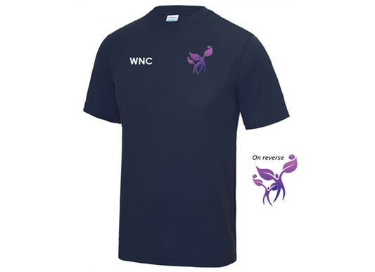 Woodside Netball Club Tee Navy Adult (JC)