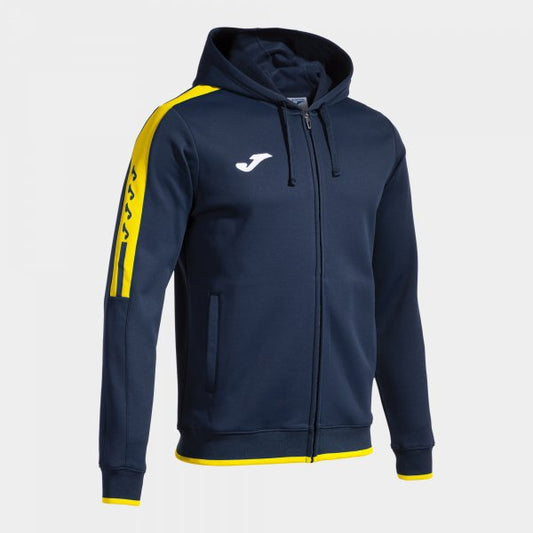 Joma Olimpiada Hoodie Navy Yellow Adult