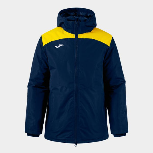 Joma Trivor 2 Winter Coat Navy Yellow Junior