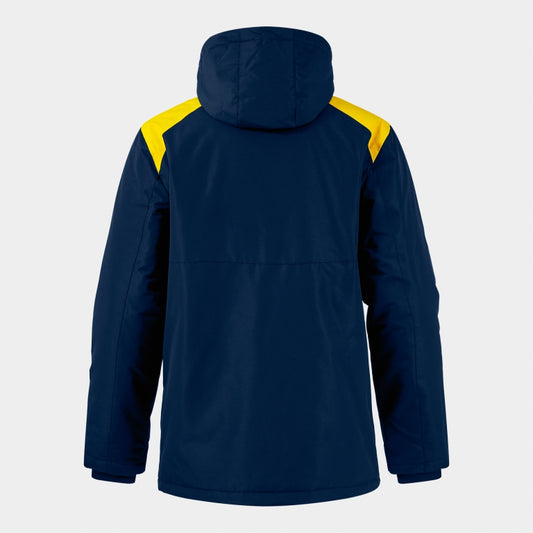 Joma Trivor 2 Winter Coat Navy Yellow Junior