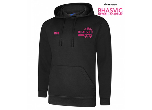 BHASVIC Netball Hoody Black (UC)