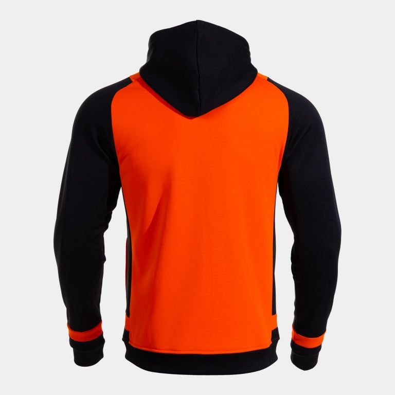 Joma Lider Hoodie Orange Black Junior
